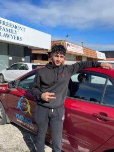 Package Driving School student Mathew has been passed the Drive Test on Manual Transmission scoring 100 point