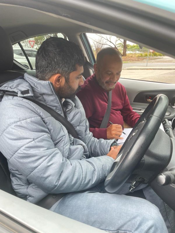Driving lessons session time with learners